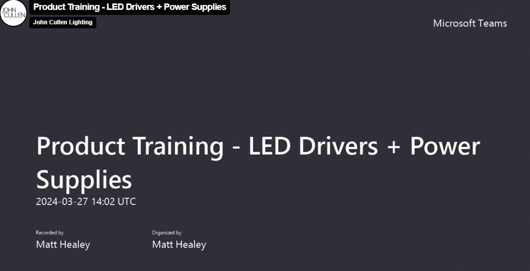 LED Drivers + Power Supplies